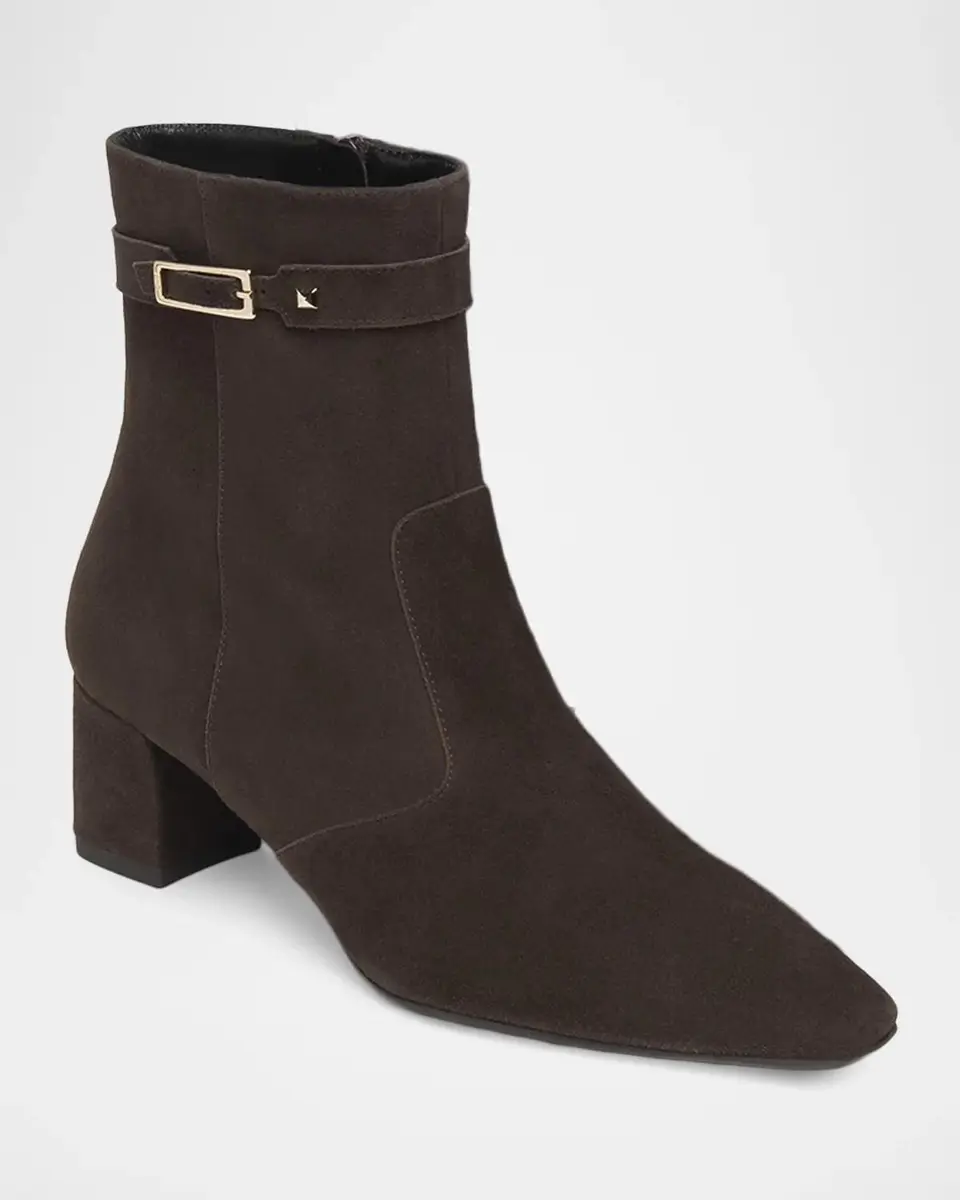 NeroGiardini 50mm Suede Ankle Boots | Thumbnail 2 NeroGiardini 50mm Suede Ankle Boots | Thumbnail 2