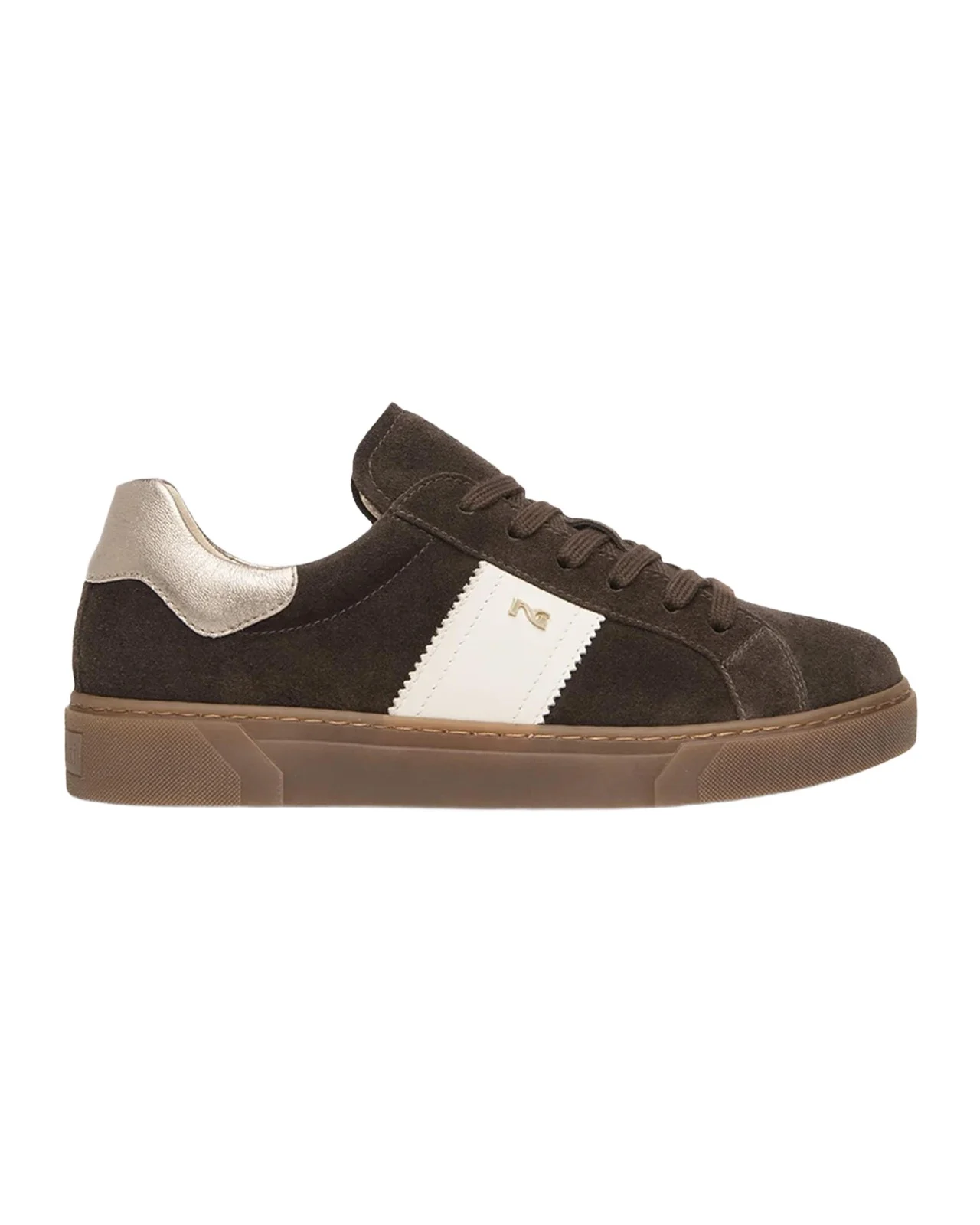 NeroGiardini Retro Suede Low-Top Sneakers