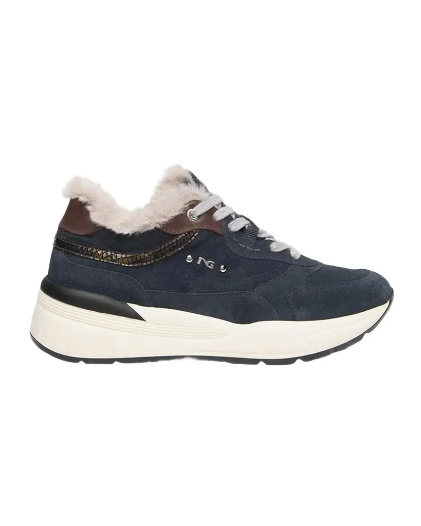 Platform Suede Sneakers