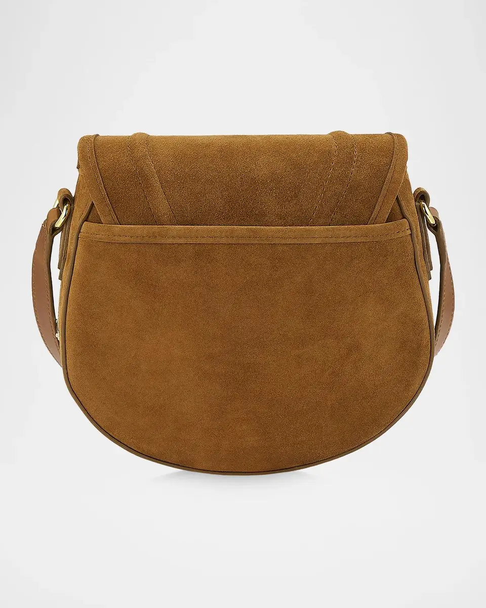 GiGi New York Jenni Suede Saddle Bag | Thumbnail 4