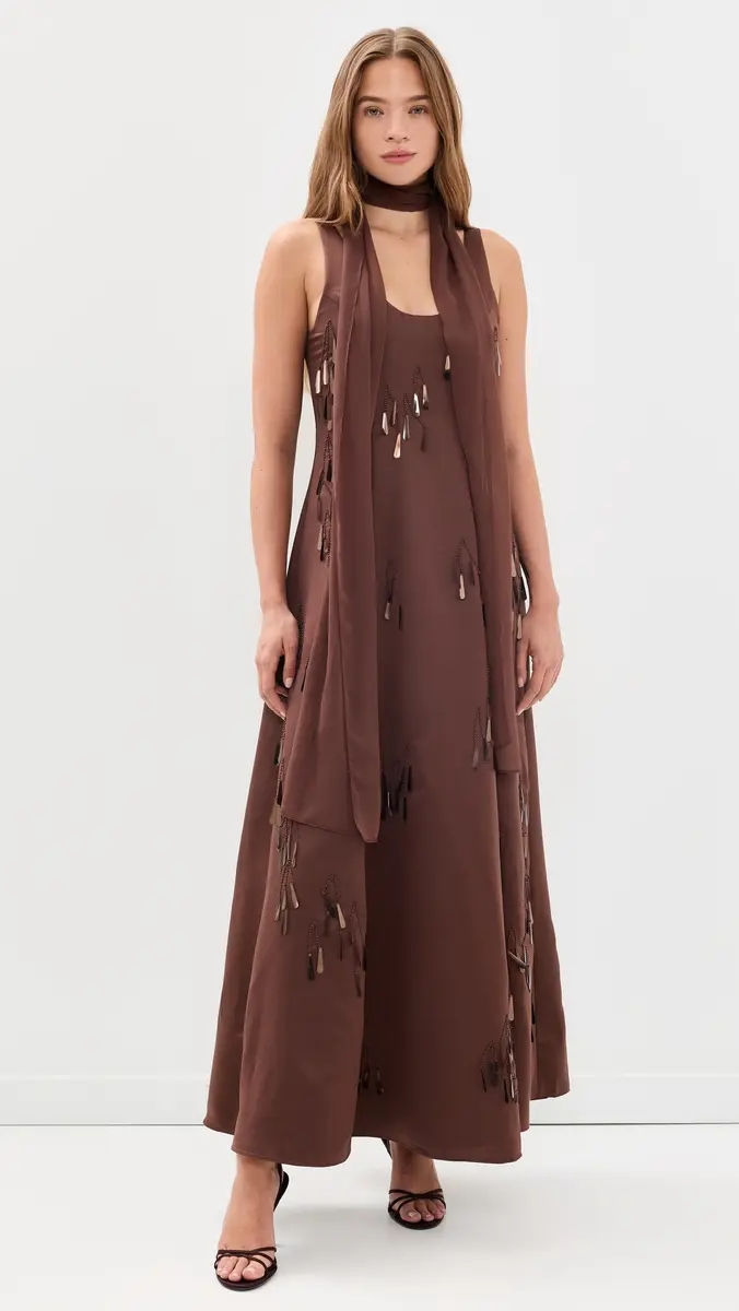 Couper Emilia Chocolate Gown | Thumbnail 2