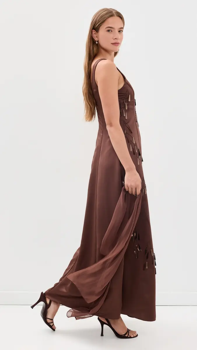 Couper Emilia Chocolate Gown | Thumbnail 4