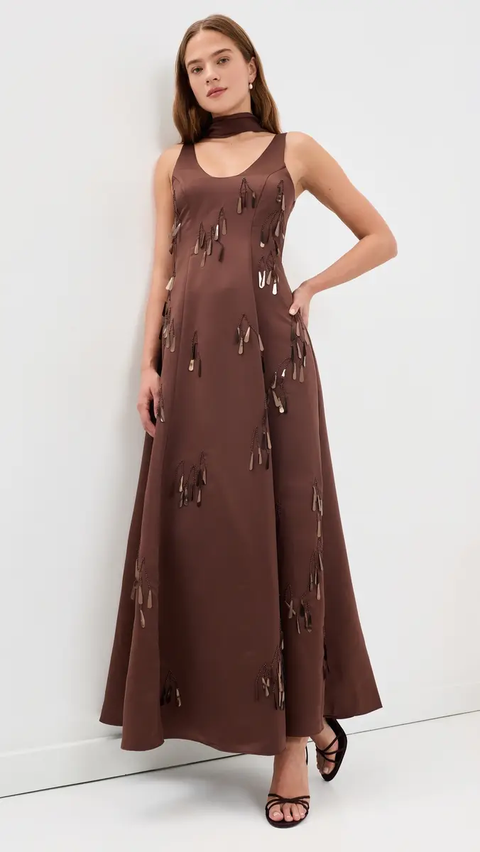 Couper Emilia Chocolate Gown | Thumbnail 5