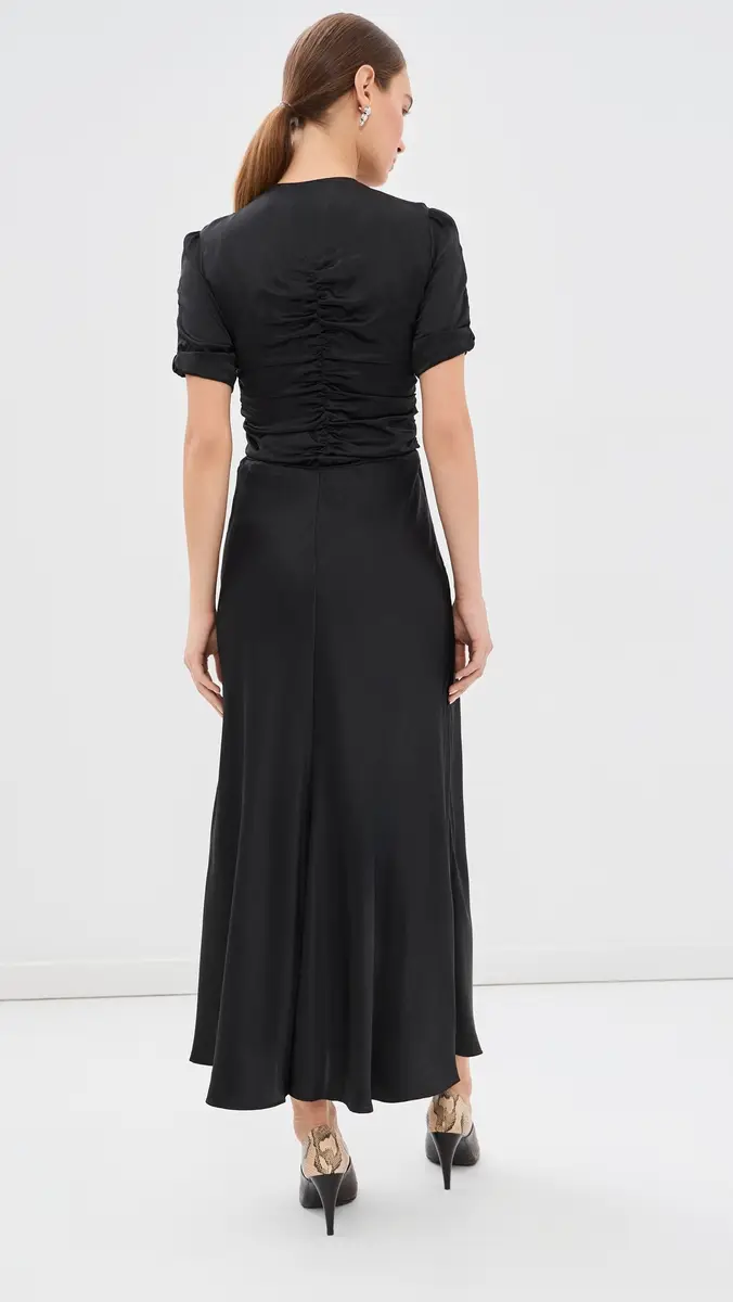 Isabel Marant Louane Silk Dress | Thumbnail 3 Isabel Marant Louane Silk Dress | Thumbnail 3