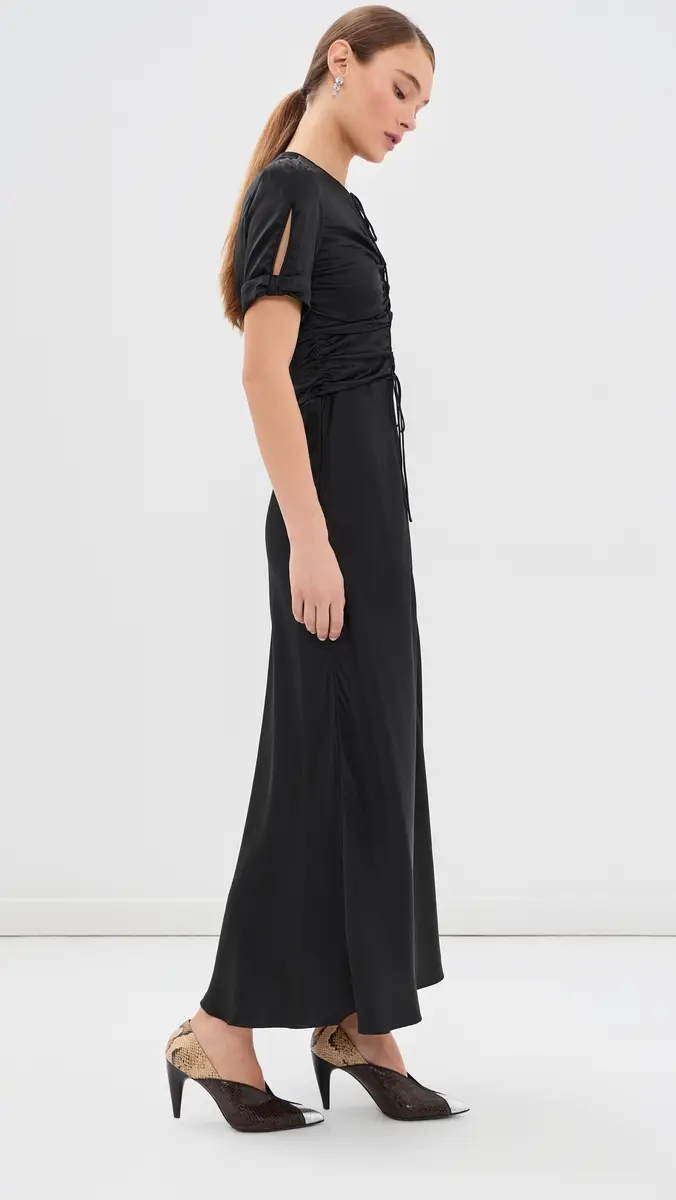 Isabel Marant Louane Silk Dress | Thumbnail 4 Isabel Marant Louane Silk Dress | Thumbnail 4