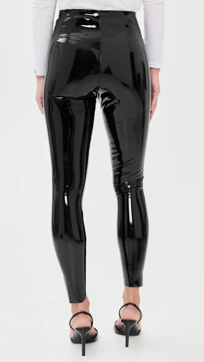 Commando Petite Faux Patent Leather Leggings | Thumbnail 3