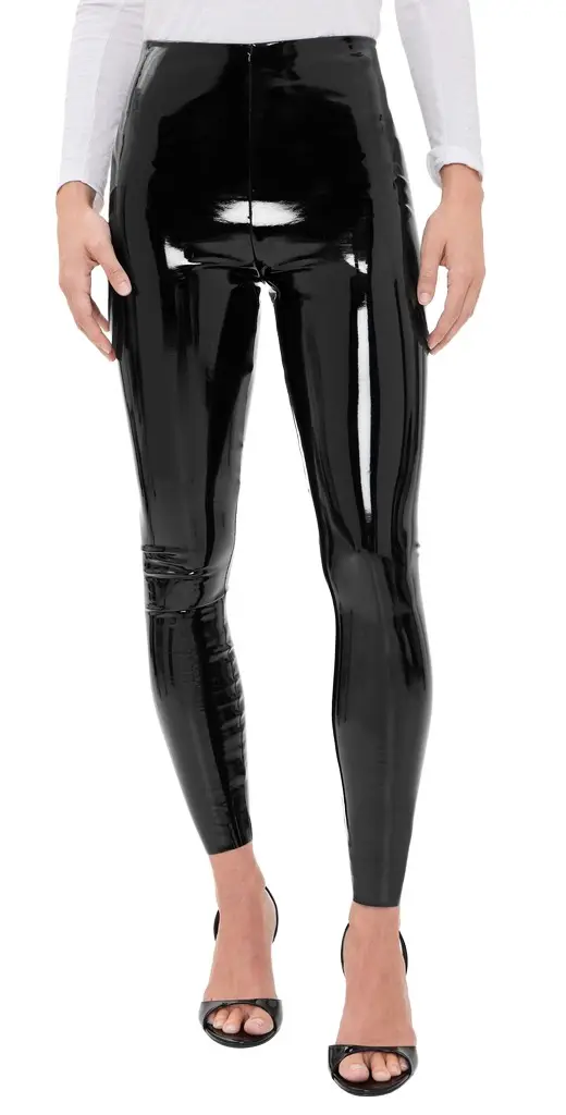 Commando Petite Faux Patent Leather Leggings