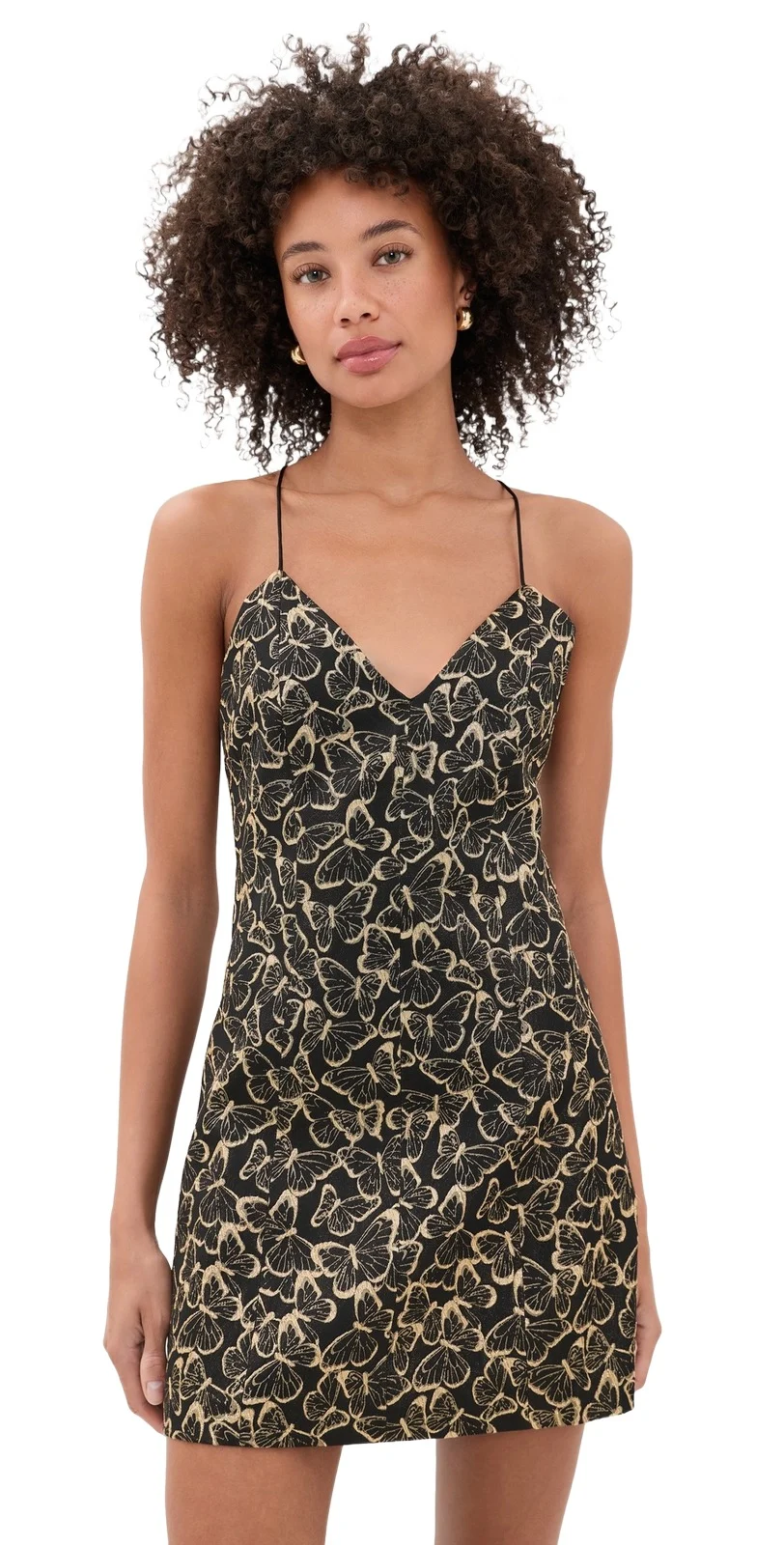 Tayla Structured Lantern Mini Dress Tayla Structured Lantern Mini Dress