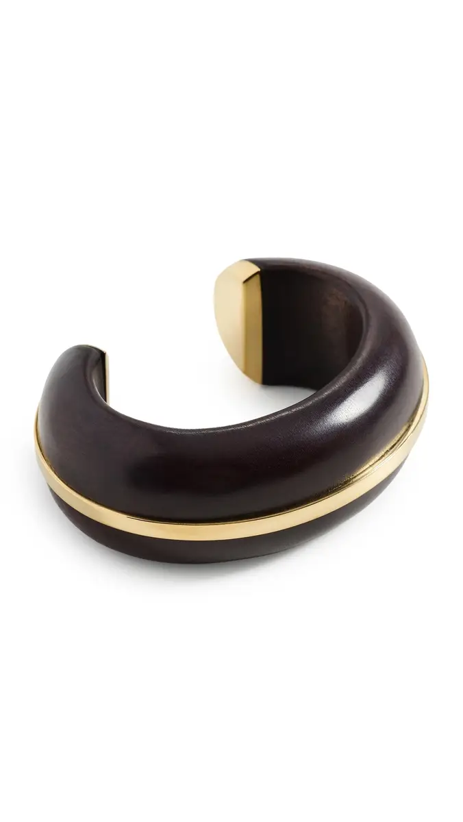 Lizzie Fortunato Halo Cuff In Acacia Wood | Thumbnail 5
