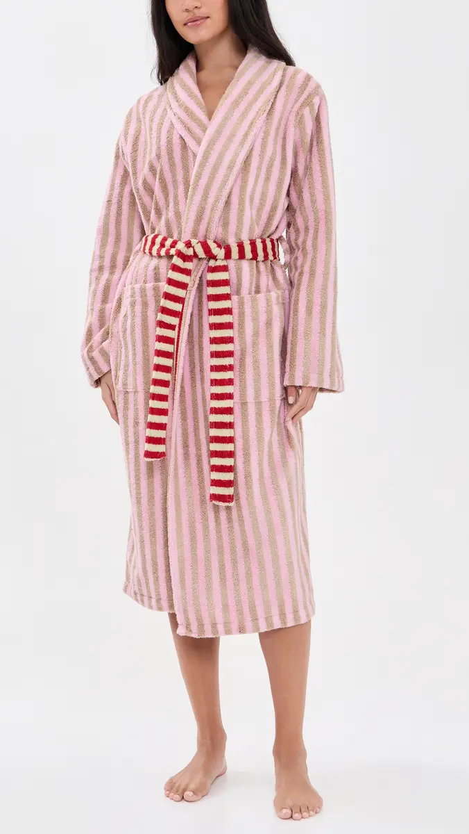 Dusen Dusen Terry Cotton Bathrobe | Thumbnail 2 Dusen Dusen Terry Cotton Bathrobe | Thumbnail 2