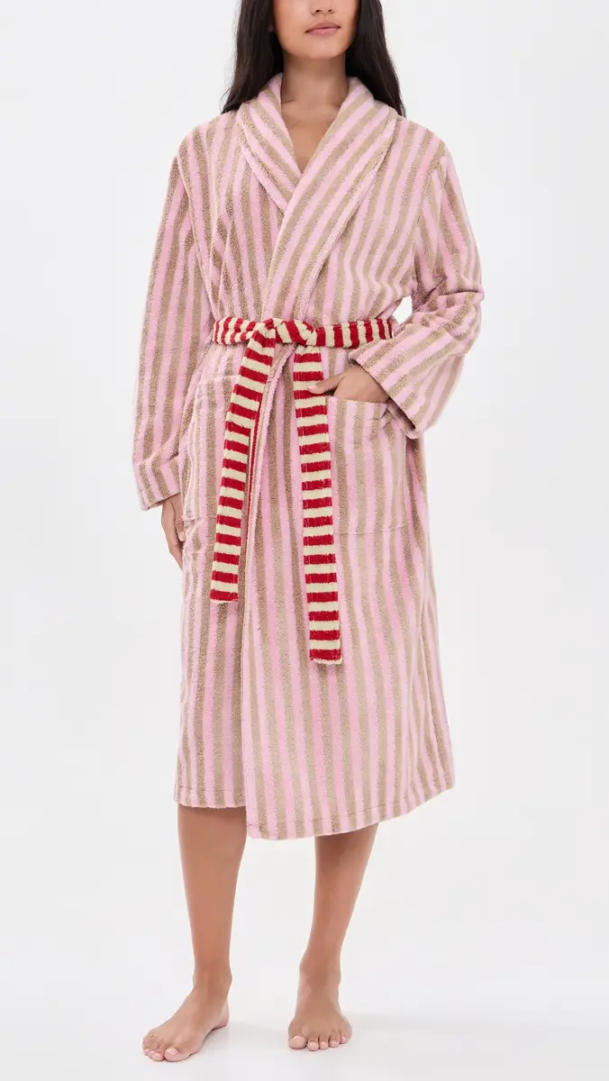 Dusen Dusen Terry Cotton Bathrobe | Thumbnail 5 Dusen Dusen Terry Cotton Bathrobe | Thumbnail 5