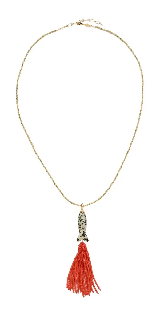 ANNI LU Tassel Fishy Necklace