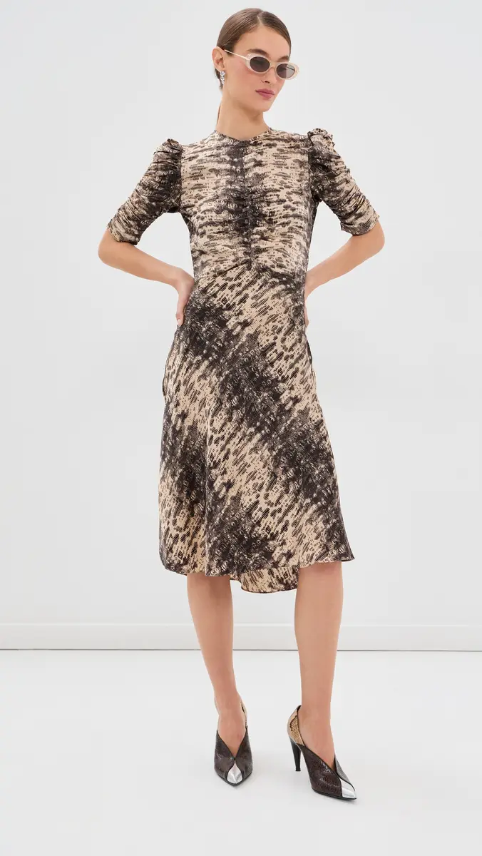 Isabel Marant Lemila Silk Dress | Thumbnail 6 Isabel Marant Lemila Silk Dress | Thumbnail 6