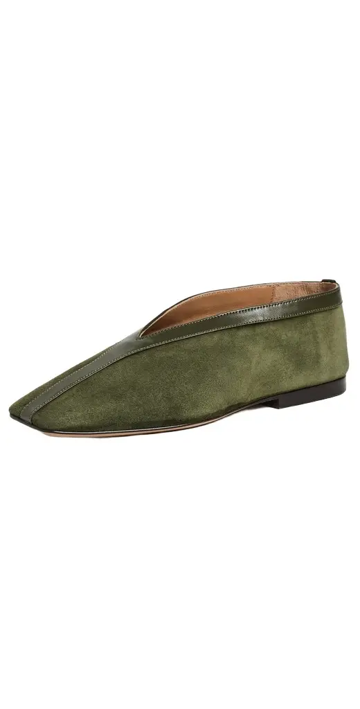 MANSUR GAVRIEL Contorno Square V Flats
