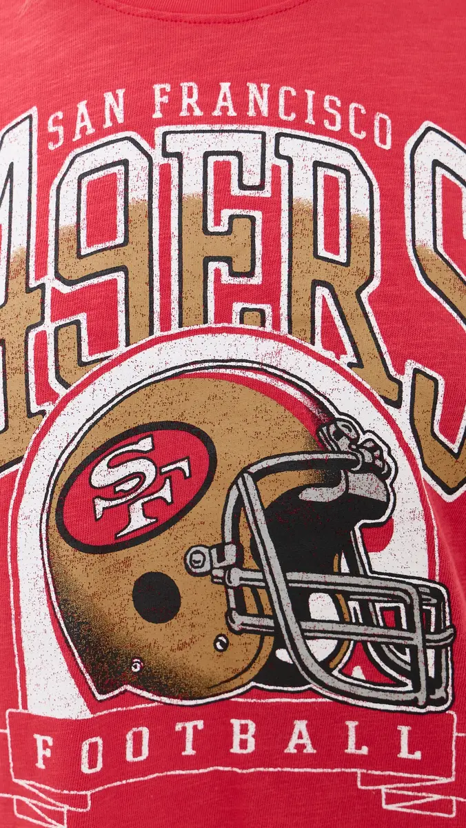 Junk Food 49ers Mock Neck Crop Tee | Thumbnail 6 Junk Food 49ers Mock Neck Crop Tee | Thumbnail 6