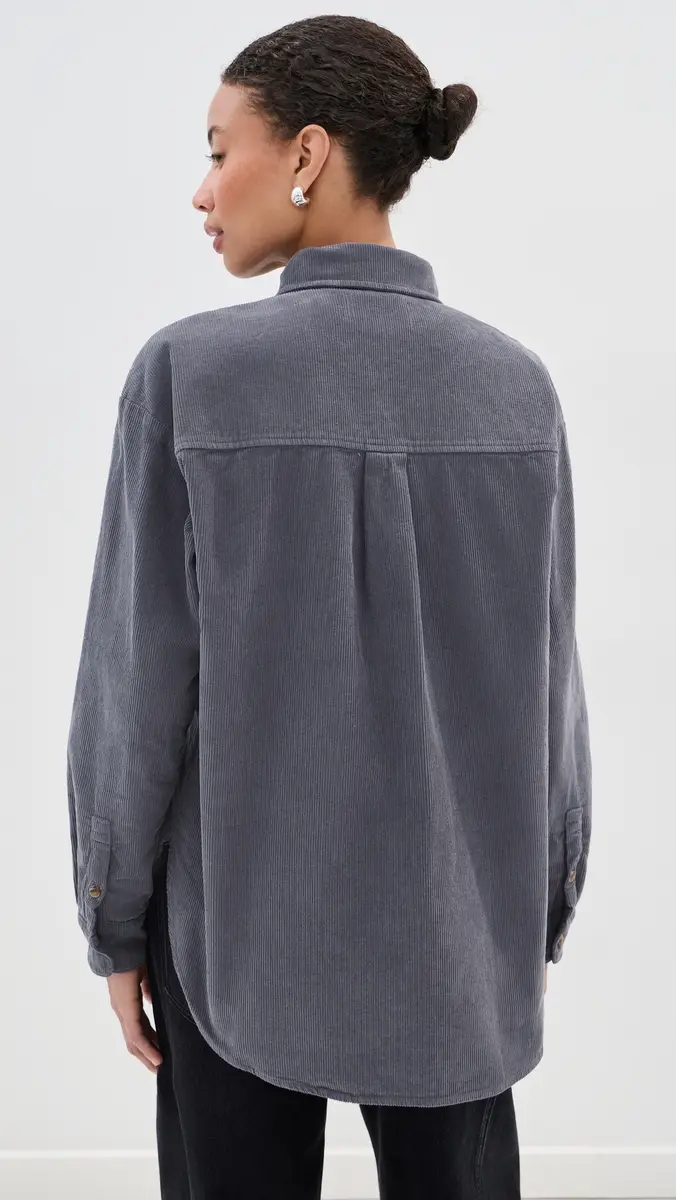 LE BOP Winnie Corduroy Button Down Shirt | Thumbnail 3 LE BOP Winnie Corduroy Button Down Shirt | Thumbnail 3