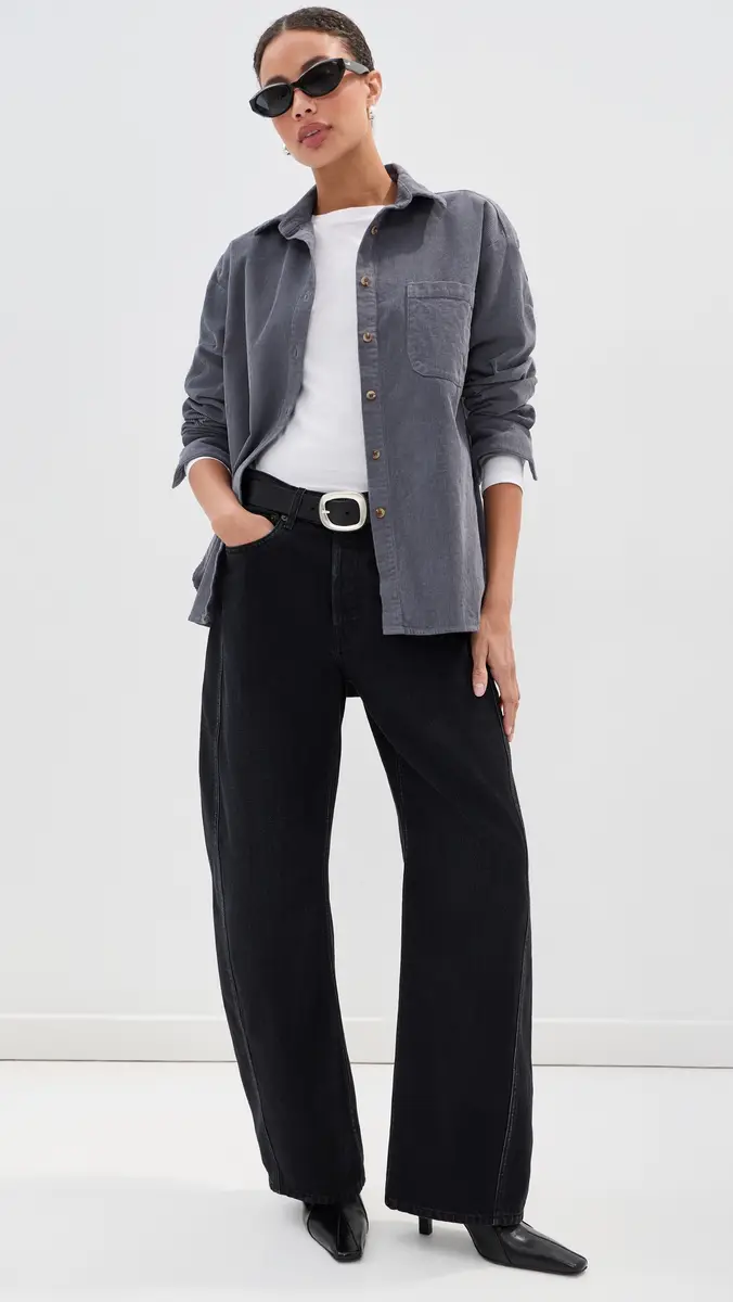 LE BOP Winnie Corduroy Button Down Shirt | Thumbnail 5 LE BOP Winnie Corduroy Button Down Shirt | Thumbnail 5