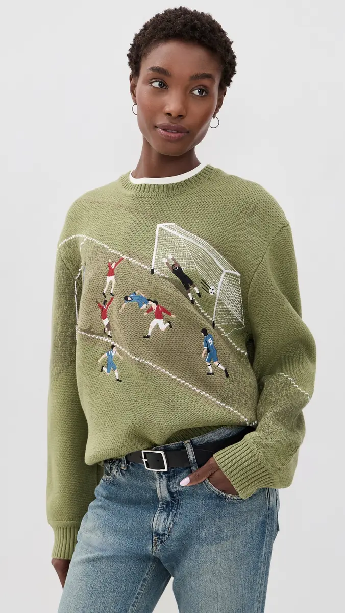 House of Sunny Match of The Day Knit Sweater | Thumbnail 2 House of Sunny Match of The Day Knit Sweater | Thumbnail 2
