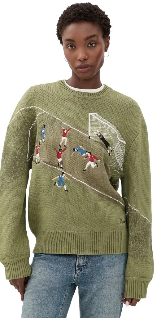 House of Sunny Match of The Day Knit Sweater