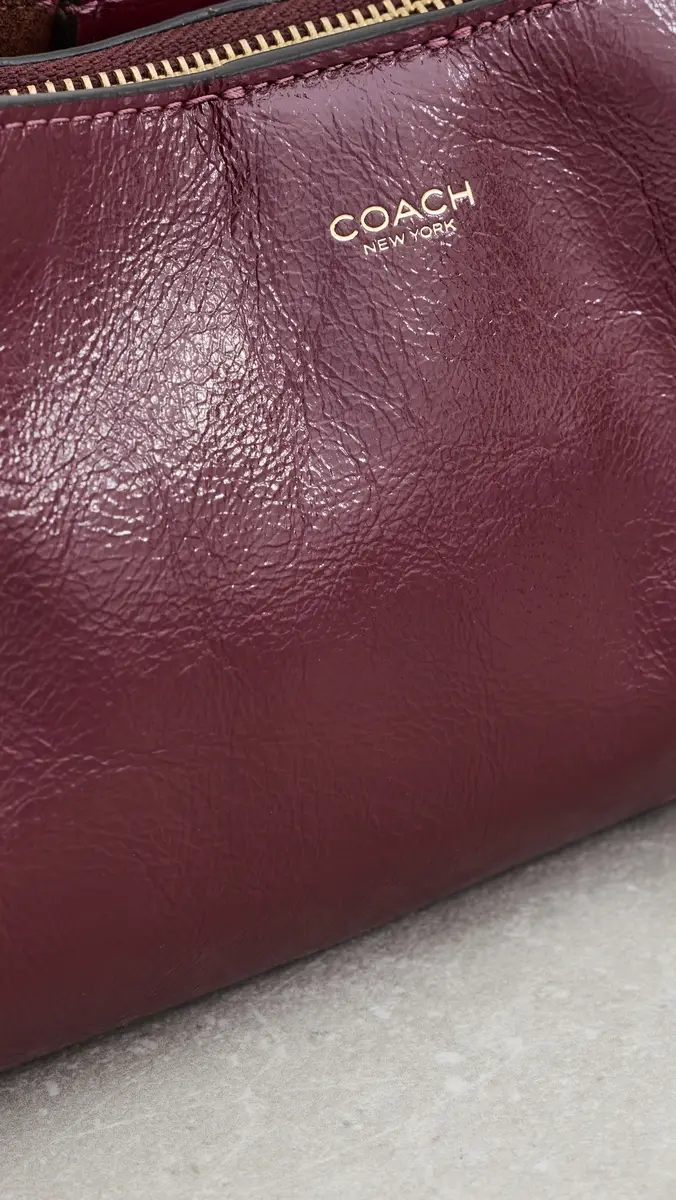 Coach Glazed Leather Brooklyn Shoulder Bag 26 | Thumbnail 5 Coach Glazed Leather Brooklyn Shoulder Bag 26 | Thumbnail 5