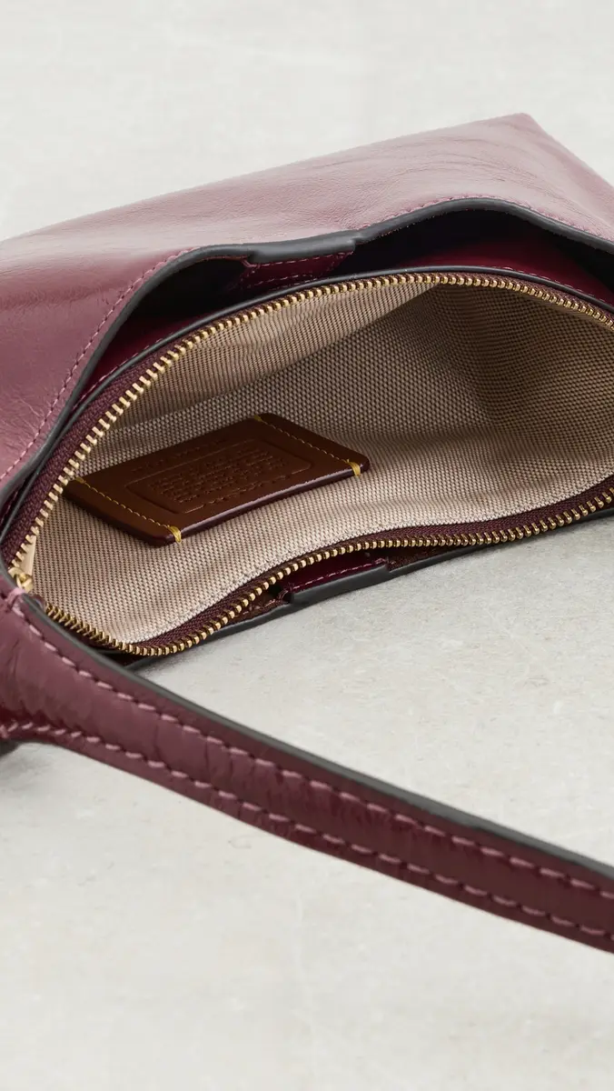 Coach Glazed Leather Brooklyn Shoulder Bag 26 | Thumbnail 6 Coach Glazed Leather Brooklyn Shoulder Bag 26 | Thumbnail 6