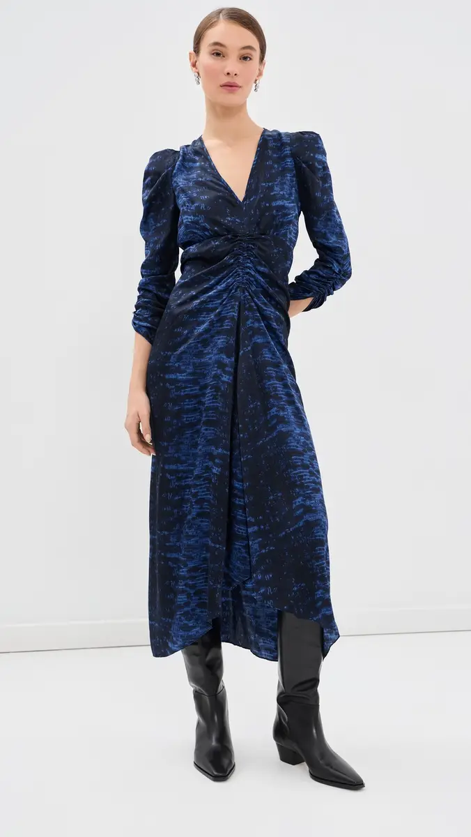 Isabel Marant Albini Silk Dress | Thumbnail 2 Isabel Marant Albini Silk Dress | Thumbnail 2