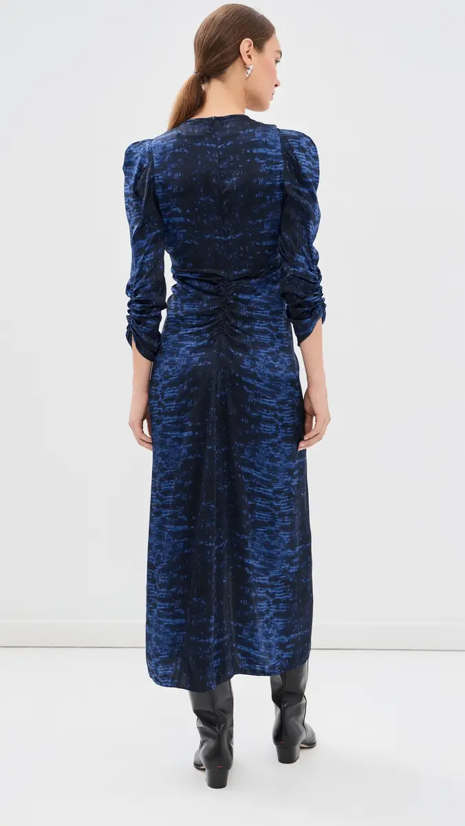Isabel Marant Albini Silk Dress | Thumbnail 3 Isabel Marant Albini Silk Dress | Thumbnail 3