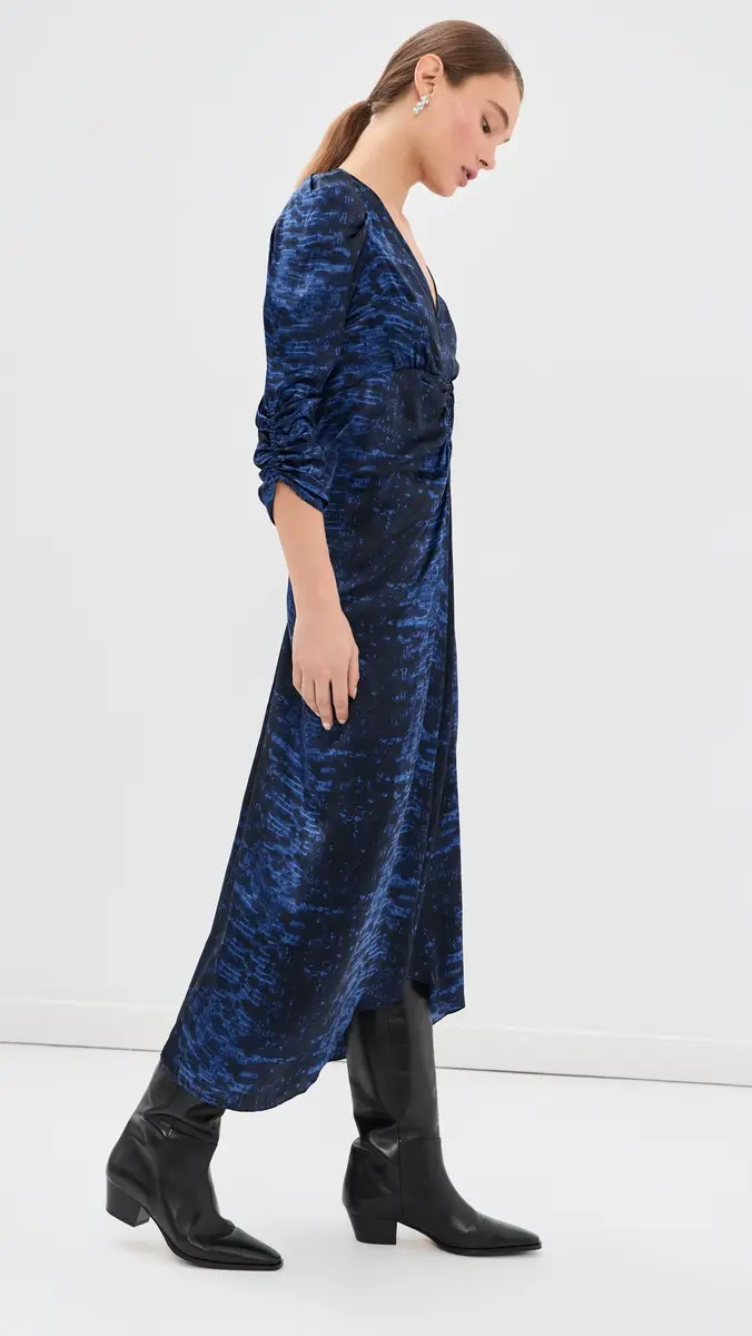 Isabel Marant Albini Silk Dress | Thumbnail 4 Isabel Marant Albini Silk Dress | Thumbnail 4