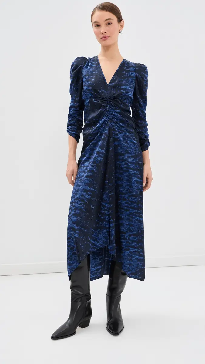 Isabel Marant Albini Silk Dress | Thumbnail 5 Isabel Marant Albini Silk Dress | Thumbnail 5