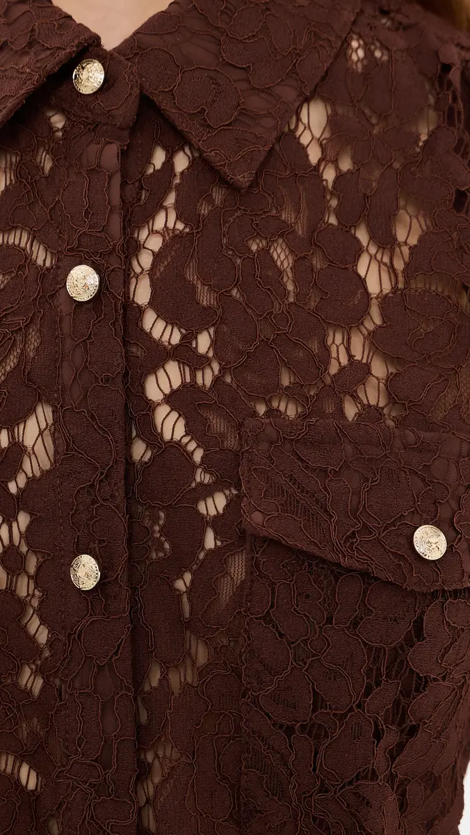 Generation Love Mikaelle Lace Shirt | Thumbnail 6 Generation Love Mikaelle Lace Shirt | Thumbnail 6