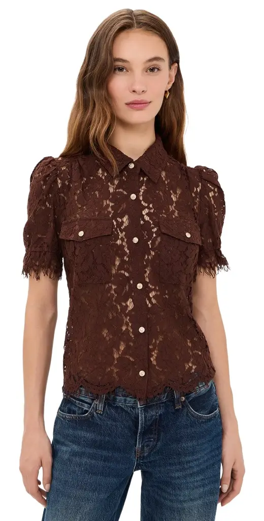 Mikaelle Lace Shirt Mikaelle Lace Shirt