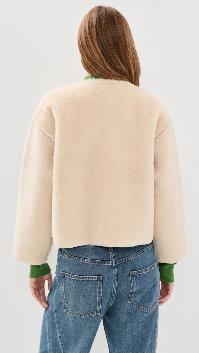 The Great. THE GREAT. The Woodside Toggle Coat | Thumbnail 3