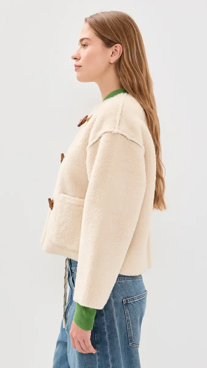 The Great. THE GREAT. The Woodside Toggle Coat | Thumbnail 4