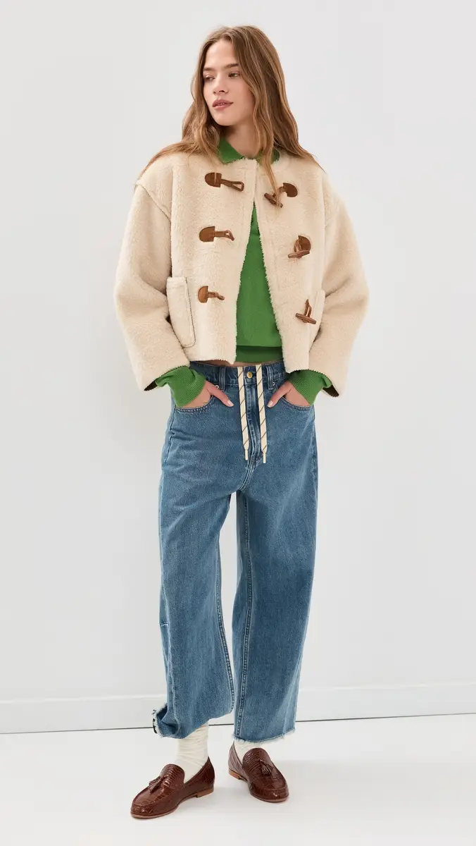 The Great. THE GREAT. The Woodside Toggle Coat | Thumbnail 5