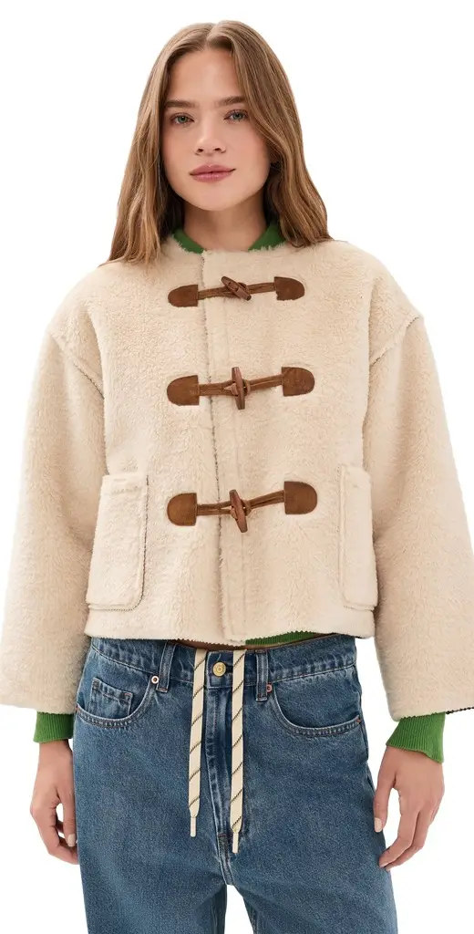 The Great. THE GREAT. The Woodside Toggle Coat