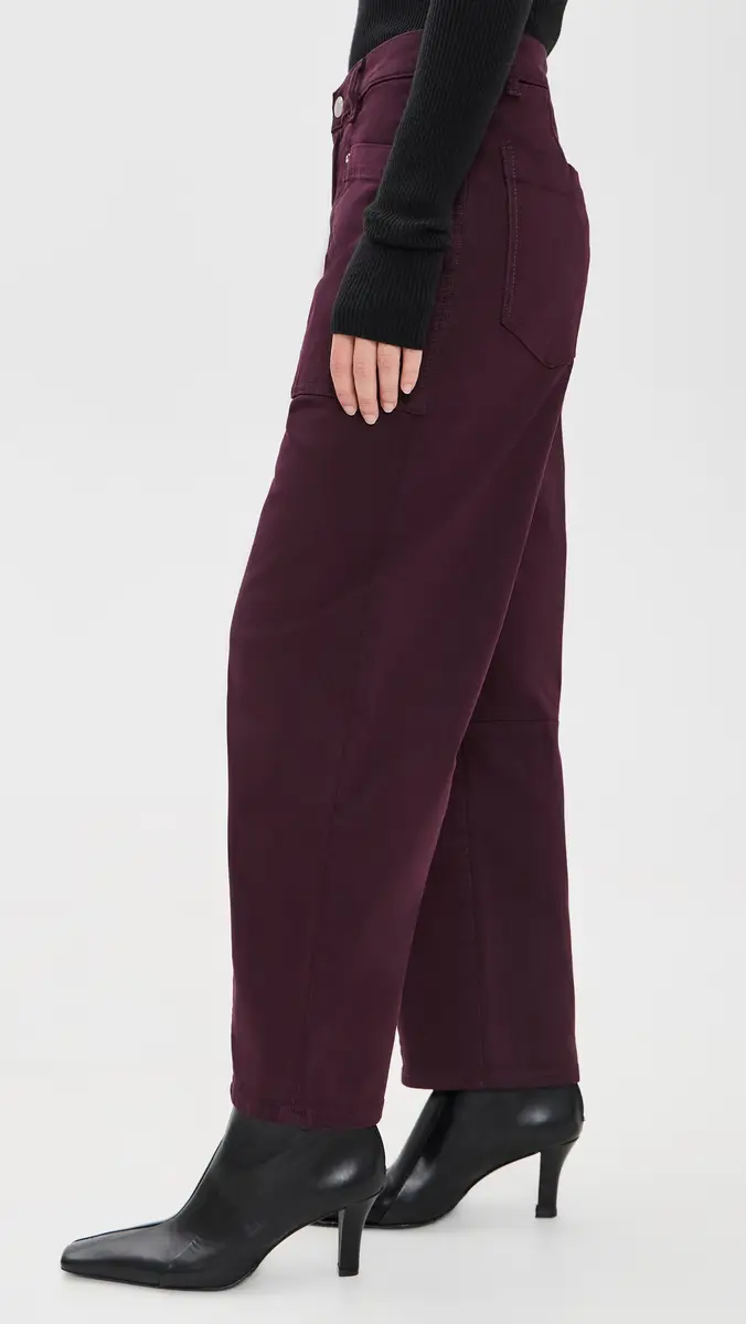 DL1961 Bilie Easy Barrel Petite Pants | Thumbnail 4