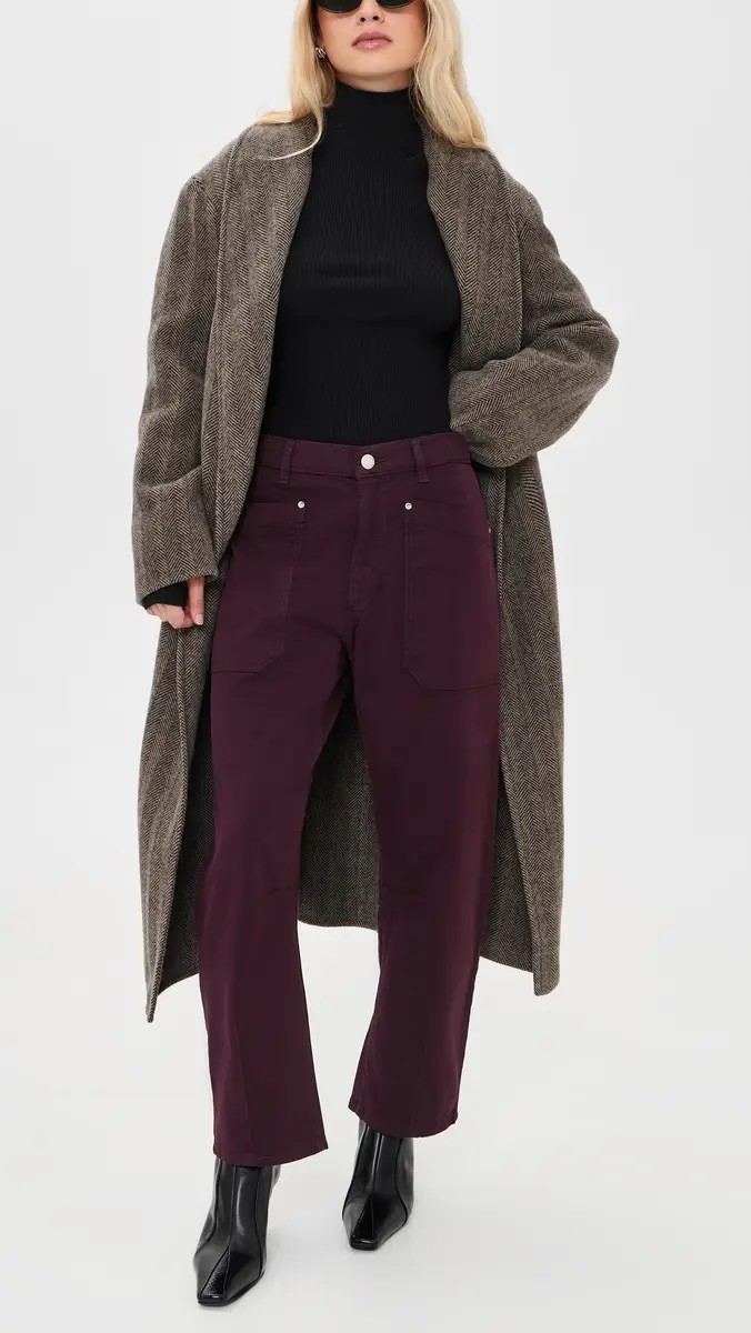 DL1961 Bilie Easy Barrel Petite Pants | Thumbnail 5