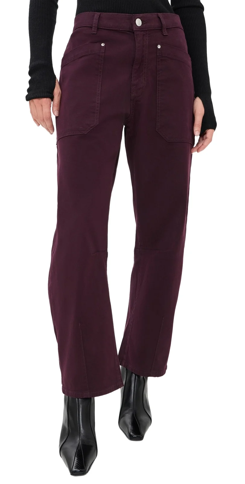 DL1961 Bilie Easy Barrel Petite Pants