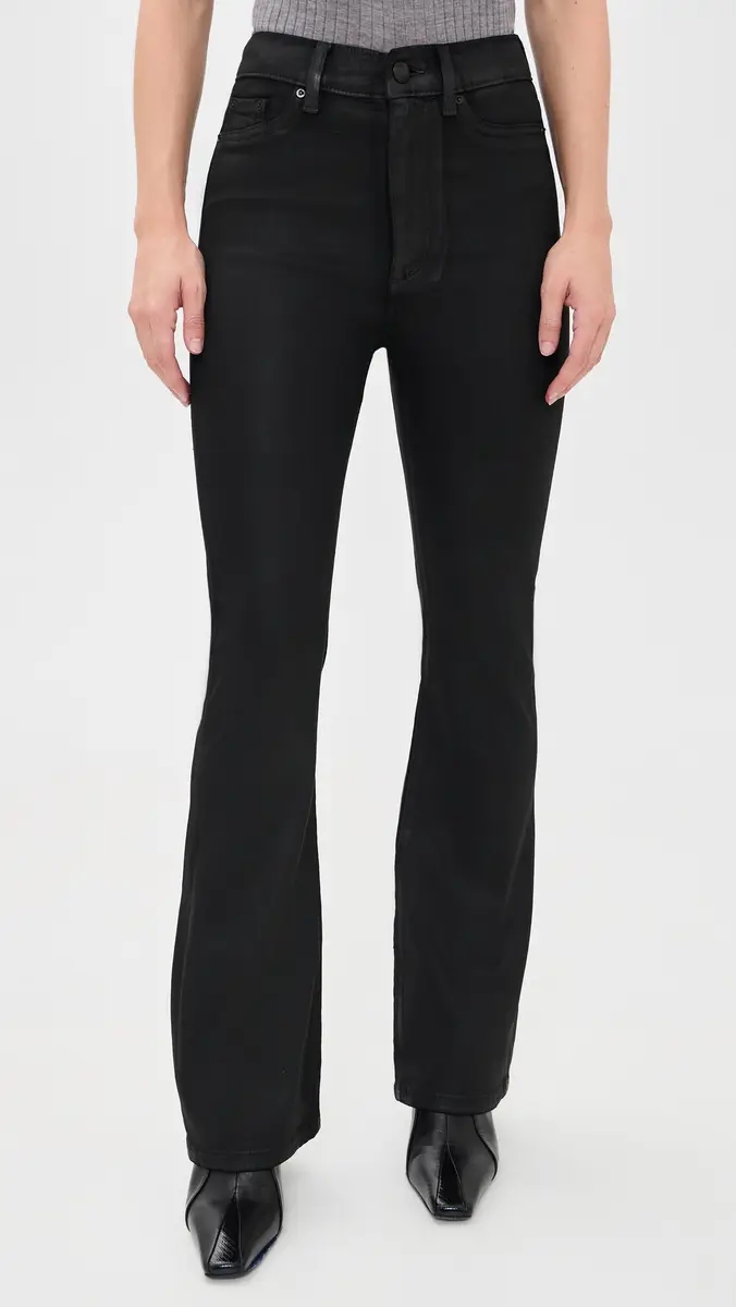 DL1961 Bridget Boot Instasculpt High Rise Petite Coated Jeans | Thumbnail 2 DL1961 Bridget Boot Instasculpt High Rise Petite Coated Jeans | Thumbnail 2