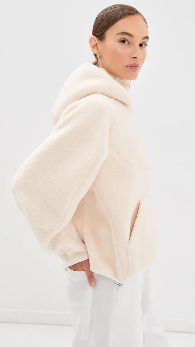 Coperni Faux Sherpa Hoodie | Thumbnail 4 Coperni Faux Sherpa Hoodie | Thumbnail 4