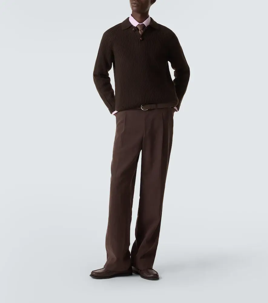 Arch4 Mr Darius cashmere polo sweater | Thumbnail 2 Arch4 Mr Darius cashmere polo sweater | Thumbnail 2