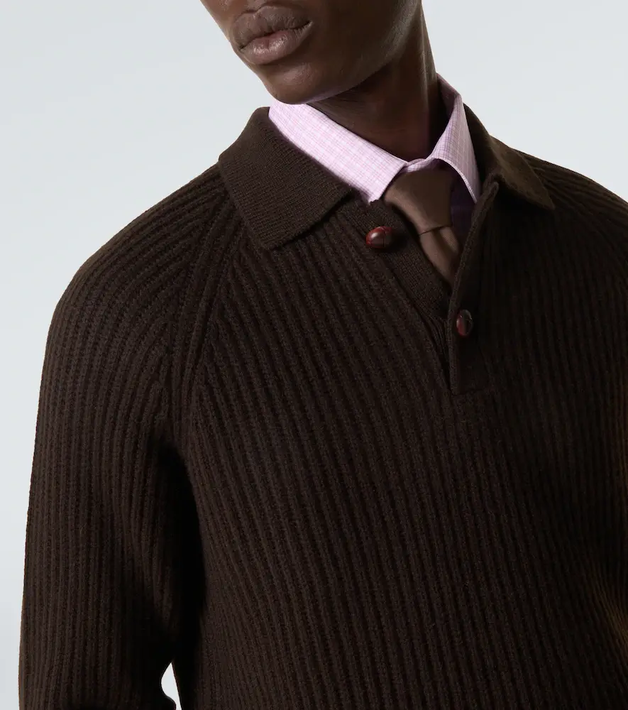 Arch4 Mr Darius cashmere polo sweater | Thumbnail 6 Arch4 Mr Darius cashmere polo sweater | Thumbnail 6
