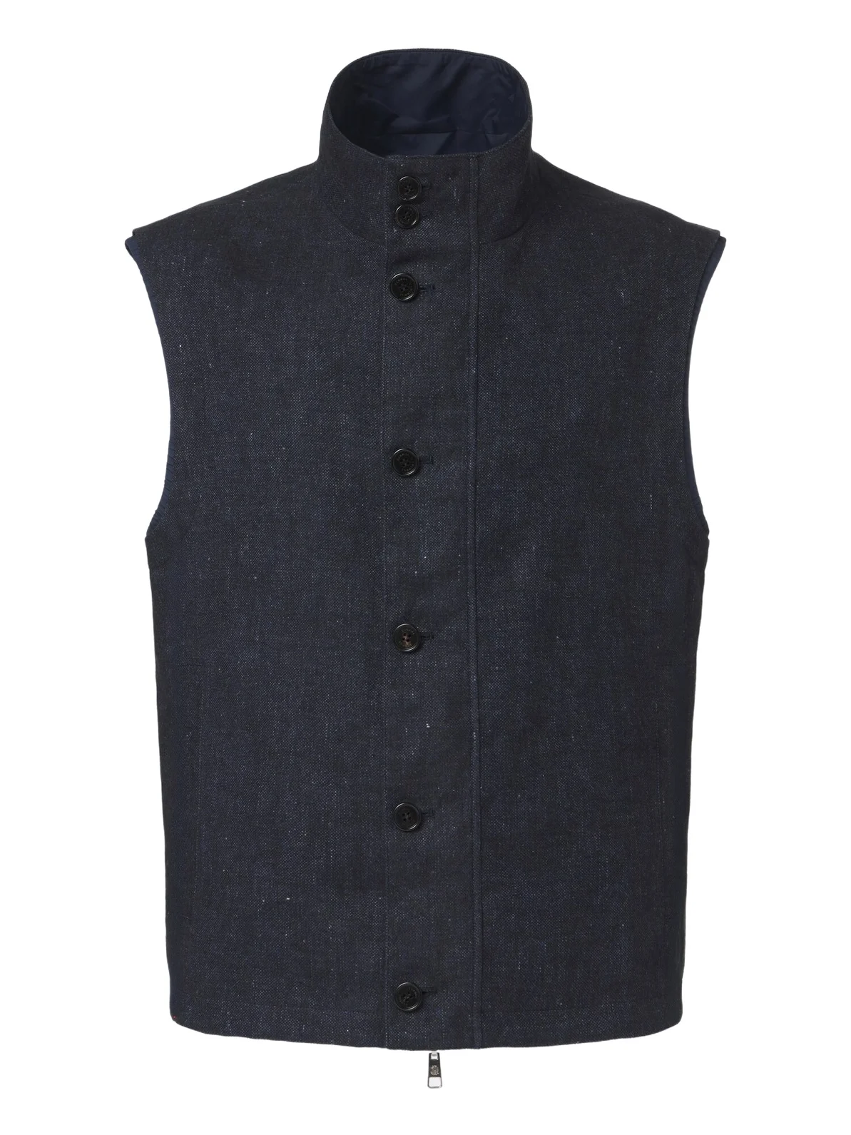 dunhill Linen reversible vest