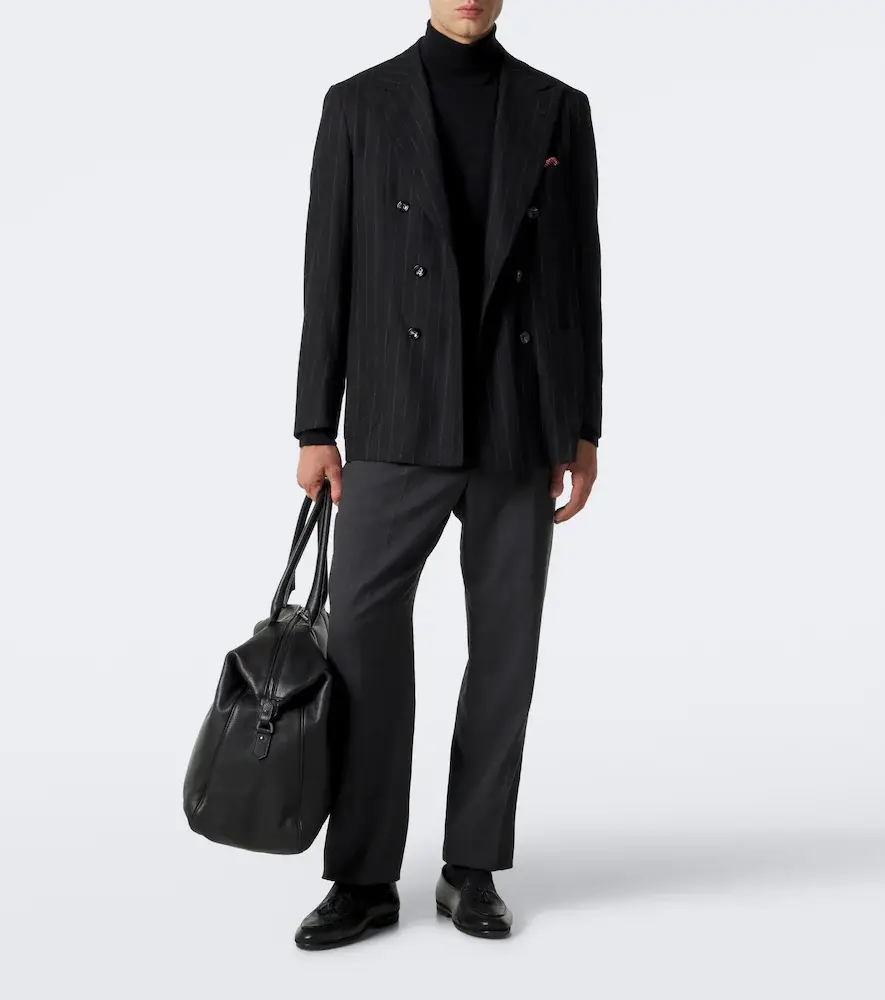 dunhill Wool and cashmere straight pants | Thumbnail 4 dunhill Wool and cashmere straight pants | Thumbnail 4