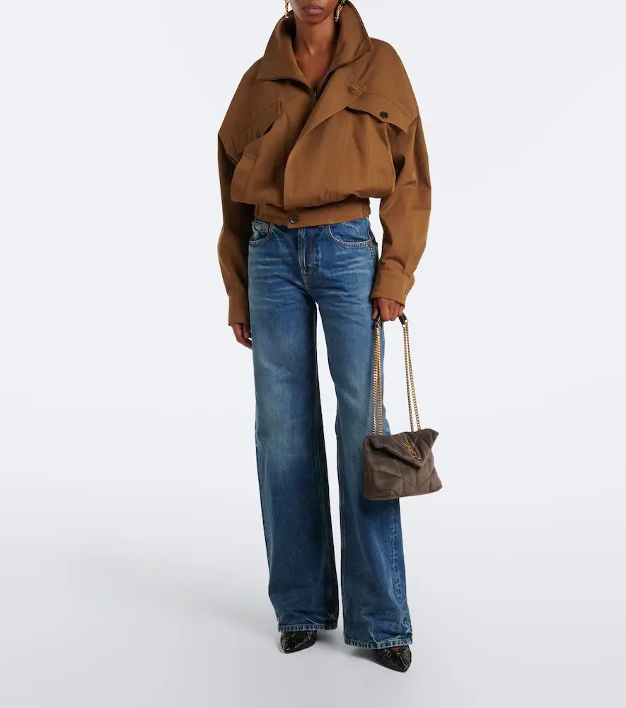 Saint Laurent Toy Puffer quilted suede shoulder bag | Thumbnail 5 Saint Laurent Toy Puffer quilted suede shoulder bag | Thumbnail 5