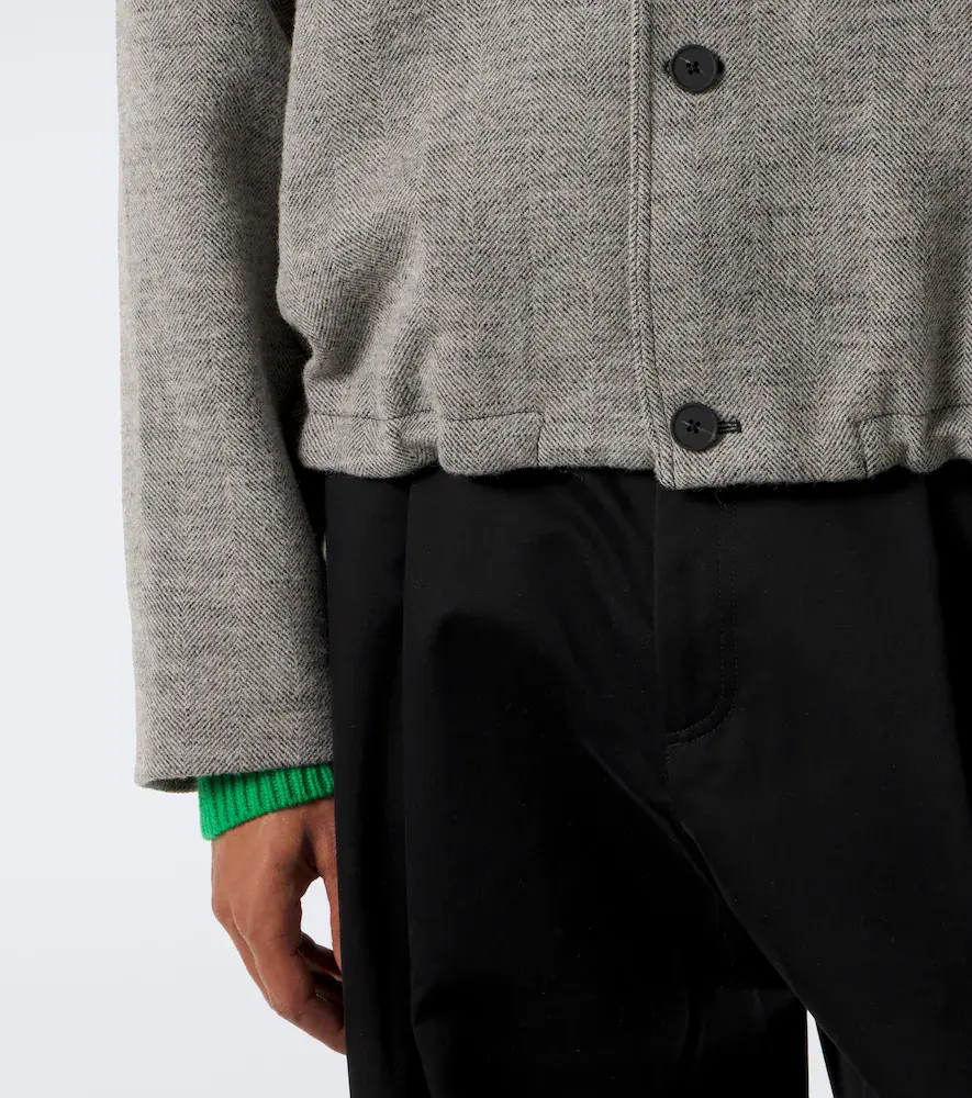 Studio Nicholson Howth wool and cotton-blend twill jacket | Thumbnail 4 Studio Nicholson Howth wool and cotton-blend twill jacket | Thumbnail 4