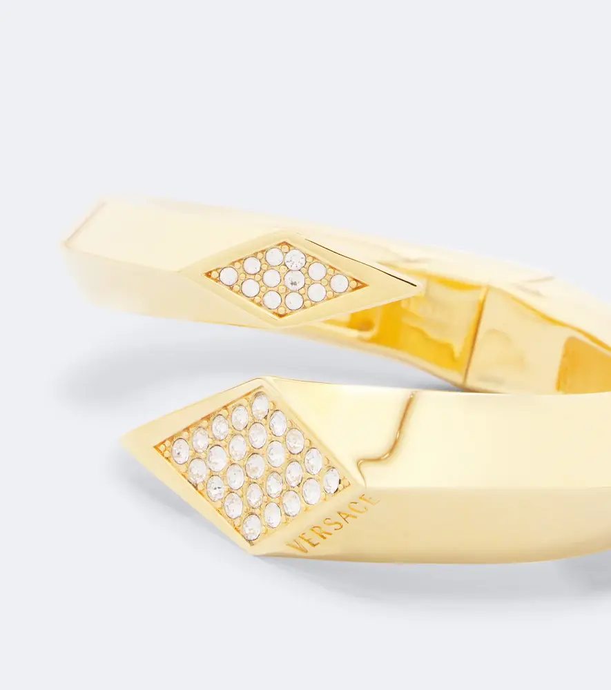Versace Blade crystal-embellished cuff bracelet | Thumbnail 3 Versace Blade crystal-embellished cuff bracelet | Thumbnail 3