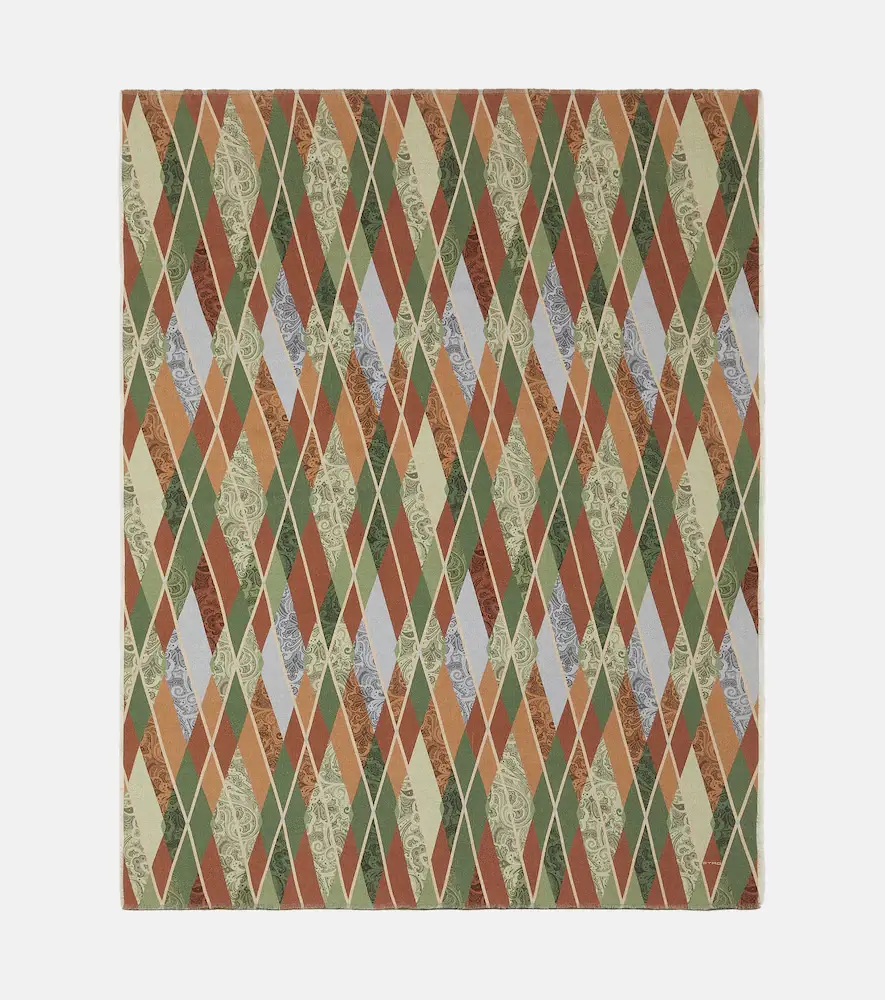 Etro Harlequin wool throw | Thumbnail 5 Etro Harlequin wool throw | Thumbnail 5