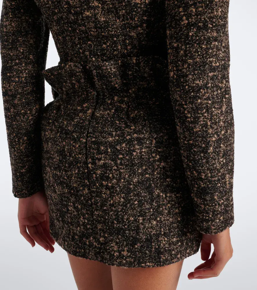Magda Butrym Wool and cashmere-blend bouclé miniskirt | Thumbnail 4 Magda Butrym Wool and cashmere-blend bouclé miniskirt | Thumbnail 4