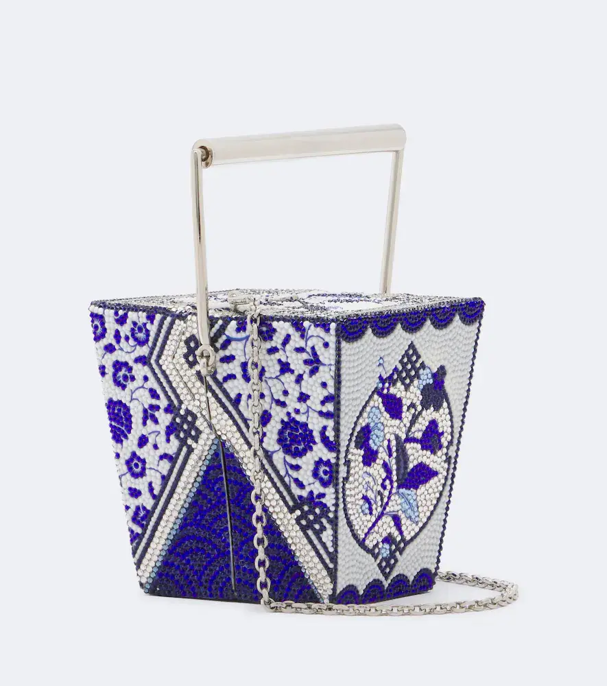 Judith Leiber Couture Take Out Box Blue Dragon embellished clutch | Thumbnail 2 Judith Leiber Couture Take Out Box Blue Dragon embellished clutch | Thumbnail 2